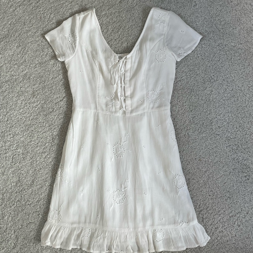 White Hollister Sundress